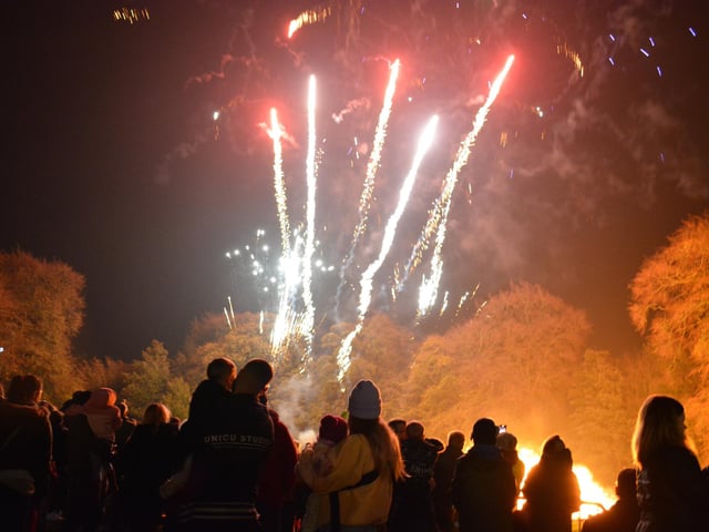 The display delighted the Caistor crowd