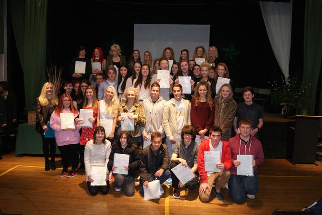 Here we see academic excellence being celebrated at Caistor Yarborough Academy 10 years ago. Following a warm welcome by Chairman of Governors Tony Maund and headteacher Jeremy Newnham, pupils who finished Year 11 in the previous academic year were presented with certificates marking their achievements.