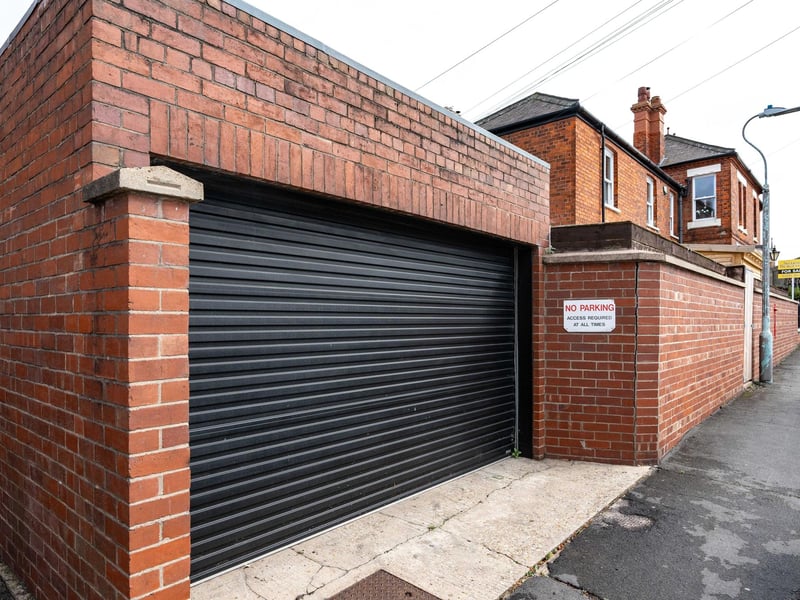 The garage.