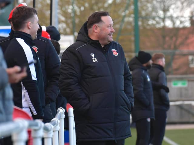 Skegness joint-boss Chris Rawlinson is planning hard for the big kick-off.