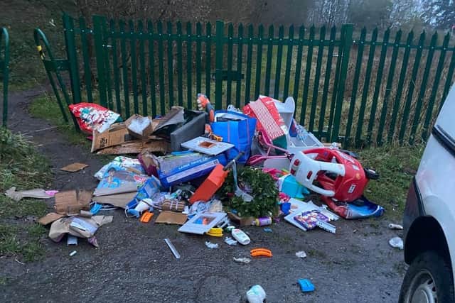 West Lindsey District Council has issued its first £1,000 fixed penalty notice for fly-tipping