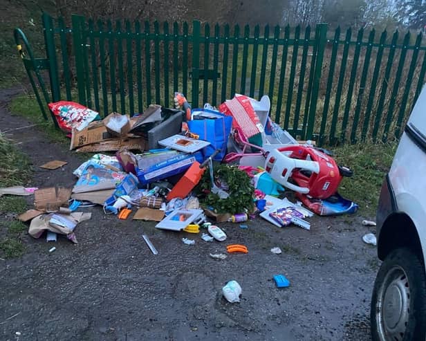 West Lindsey District Council has issued its first £1,000 fixed penalty notice for fly-tipping