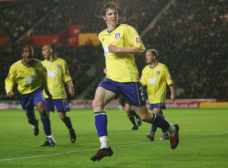 Greg Halford let Colchester for Reading on 1st Jan 2007.