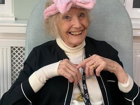 All smiles from Sheila Mann.