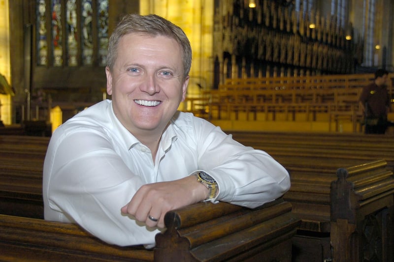 Singer and TV presenter Aled Jones performed a charity concert at Boston's St Botolph's Church 10 years. The Welsh vocalist delighted the audience with a full and varied repertoire, including Walking in the Air, the cover which first shot him to fame as a youngster.