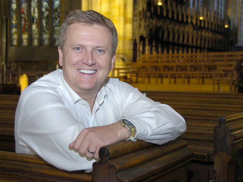 Singer and TV presenter Aled Jones performed a charity concert at Boston's St Botolph's Church 10 years. The Welsh vocalist delighted the audience with a full and varied repertoire, including Walking in the Air, the cover which first shot him to fame as a youngster.