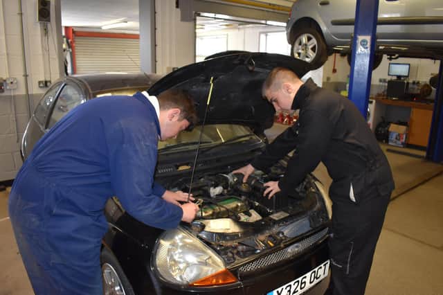 An example of a vocational course offered at Haven High. Exhibitors already lined up for the event include: Butlins, the Fire Service, Police, the NHS, Boston College, the Cadets Force and the Armed Forces.