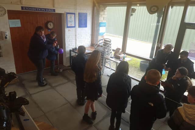 William Alvey Primary School in Sleaford took part in workshops that Cranwell Aviation Heritage Museum were assessed on for the Sandford Award.