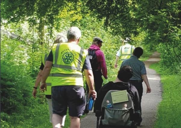 Louth Rotary's 2022 Memory Walk.