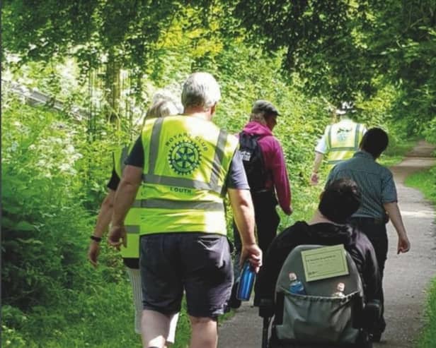 Louth Rotary's 2022 Memory Walk.