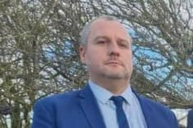 Coun Carl Macey, Deputy Chairman of Skegness Conservative branch.