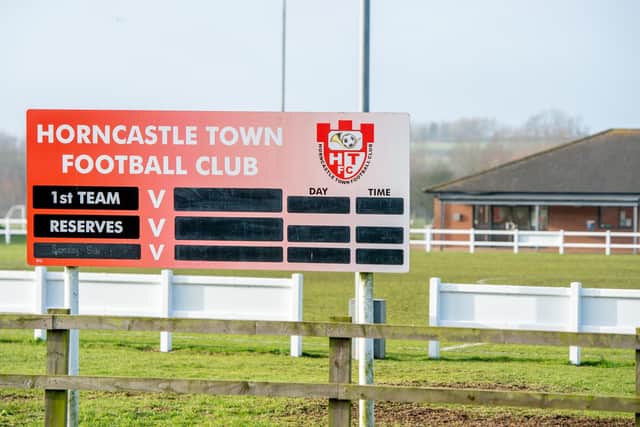 Andrew Cotton says youth is key at Horncastle Town. Photo: John Aron.