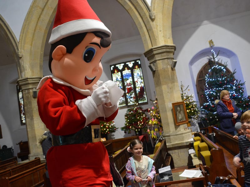 Naughty Elf was up to lots of mischief