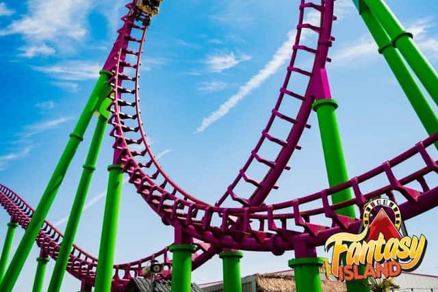Fantasy Island is home to 2 of the UK's tallest coasters.