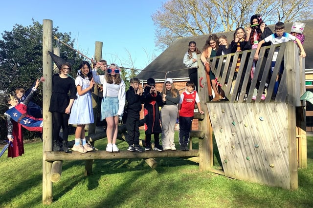 Kestrels Class at Grainthorpe Junior School.