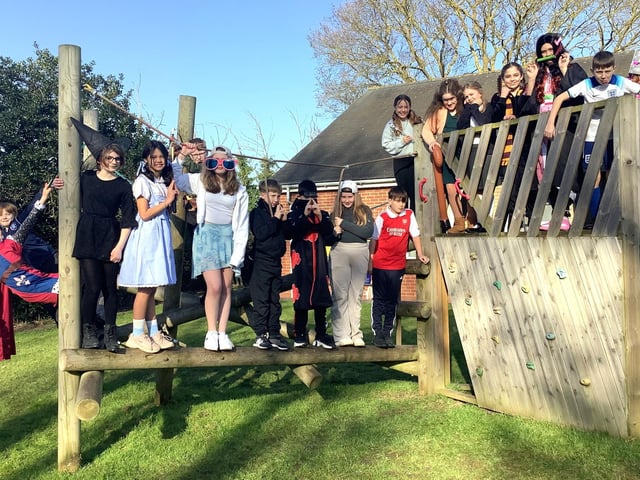 Kestrels Class at Grainthorpe Junior School.
