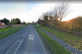 The A153 at West Ashby. Photo: Google Maps