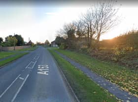 The A153 at West Ashby. Photo: Google Maps