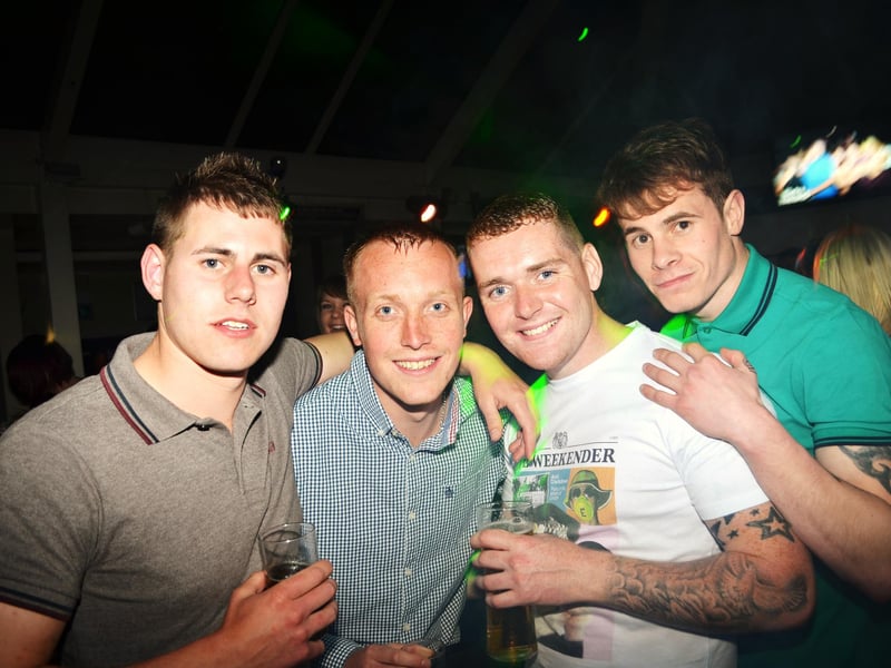A quartet that appeared in the Louth Leader as part of its Big Night Out feature.