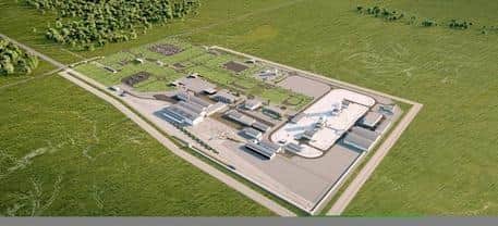 The proposed GDF at Theddlethorpe.