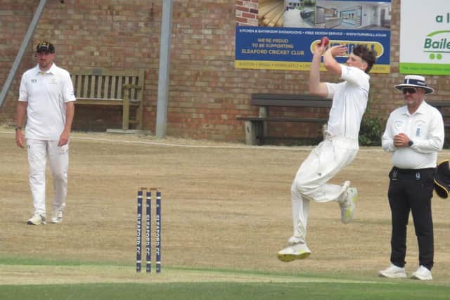 Tom Shephard - five wickets over the two innings for Lincolnshire.