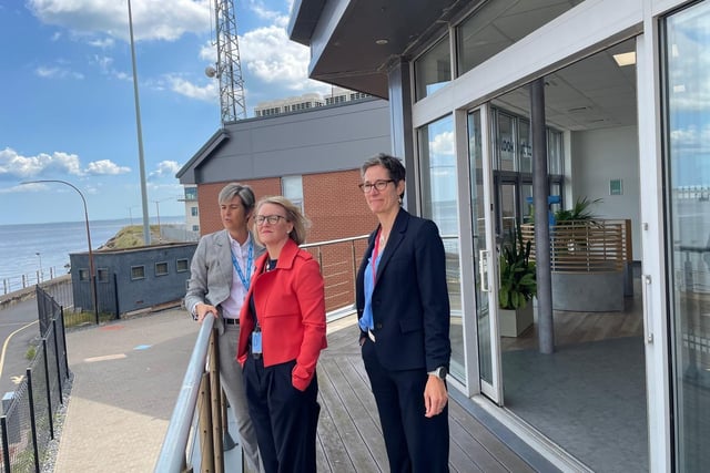 Ambassador Joelle Jenny visits Danish offshore wind power firm Ørsted’s operations centre in Grimsby