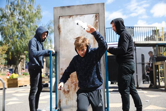 CODE - a new open air production coming to Sleaford Market Place. Photo: Isha Photography