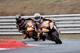 Aaron Silvester in action at Snetterton last weekend. Photo: MotoAero Photography.