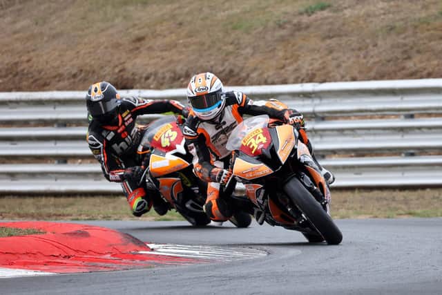 Aaron Silvester in action at Snetterton last weekend. Photo: MotoAero Photography.