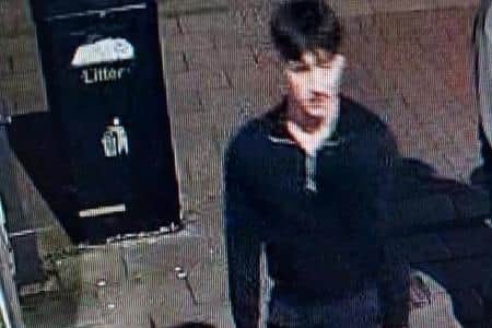 Do you know this man? Police would like to speak to him.