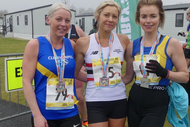 'We did it!': Finishers in the Skegness 10k 2025.