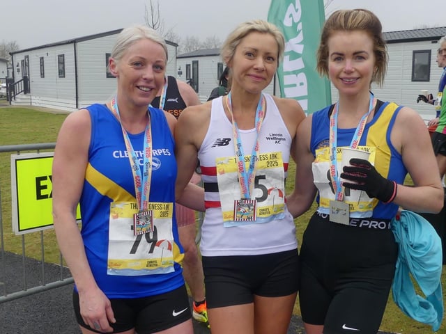 'We did it!': Finishers in the Skegness 10k 2025.