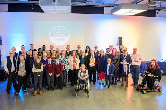 The NK Community Champion Awards 2022 winners and finalists. Picture: Chris Vaughan Photography Ltd for NKDC