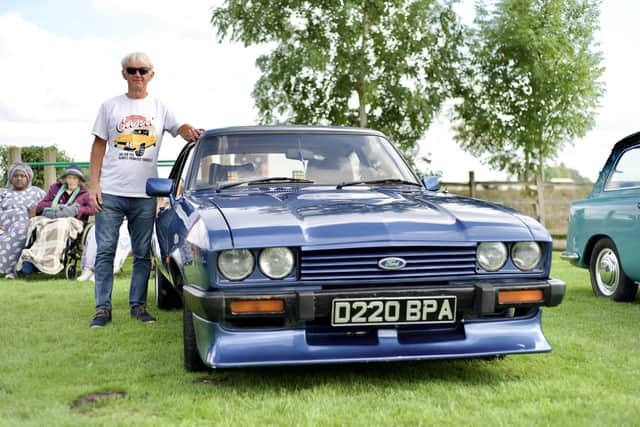 Charles Checkley’s Ford Capri. All photos: Holly Parkinson Photography