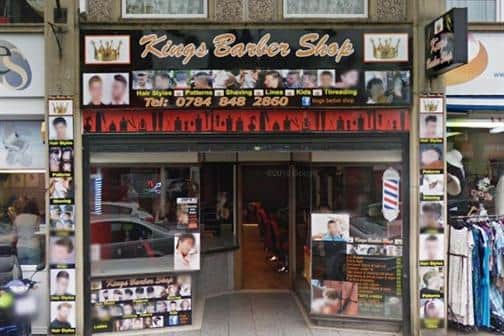 Kings Barber in Church Street, Gainsborough