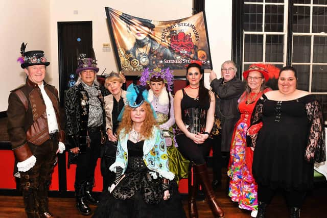 East Coast Steampunks at the social event. Photos: Mick Fox