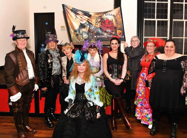 East Coast Steampunks at the social event. Photos: Mick Fox