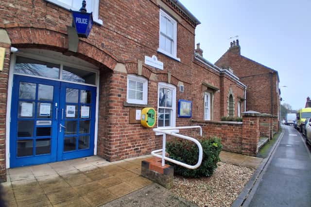 Horncastle police station.