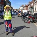 Where did you get that hat? Stewart Peltell of Wainfleet, who was one of the marshalls.