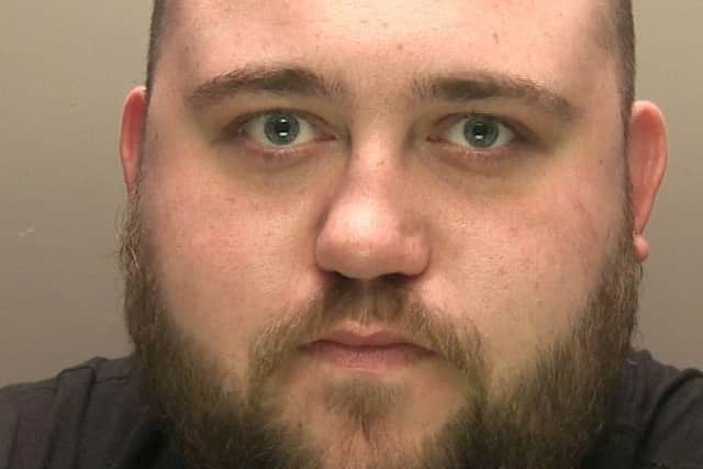 Charlie Bradbury, 28, of Burghley Crescent, Louth.