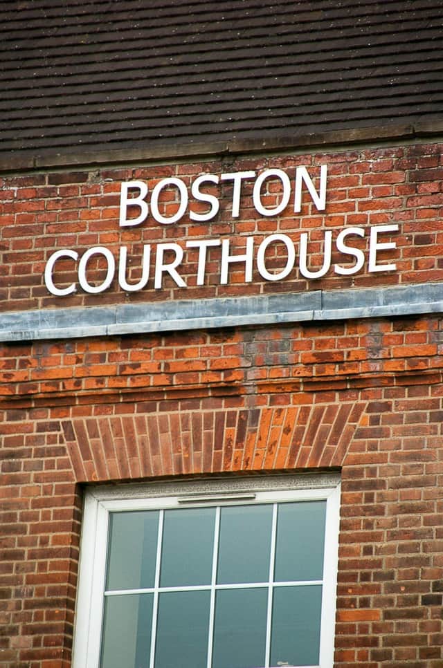 Boston Magistrates' Court.