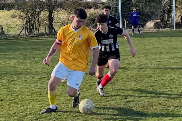 Action from Saturday's win.