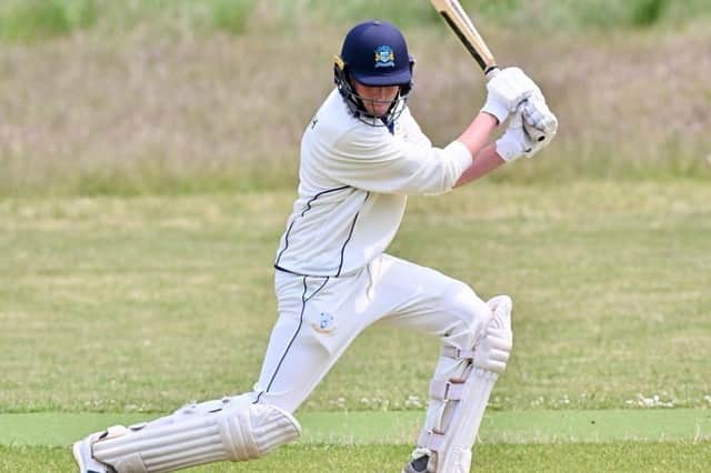 Olly Sneath - maiden century for Sleaford.