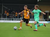 Notts County won 3-1 at Boston United in a friendly last summer. Photo: Oliver Atkin
