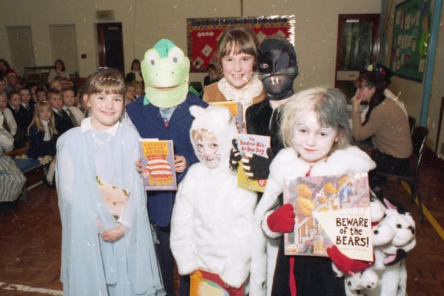 The book week at St Mary’s raised £250 for school funds.