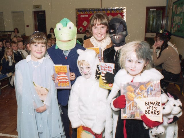 The book week at St Mary’s raised £250 for school funds.