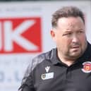 Chris Rawlinson takes his side to Rugby Borough on Saturday.