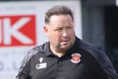 Chris Rawlinson takes his side to Rugby Borough on Saturday.