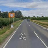 Lincolnshire County Council wants to permanently close a section of road just off the A153 near Anwick. Photo: Google Maps