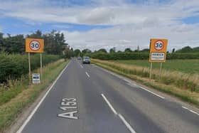 Lincolnshire County Council wants to permanently close a section of road just off the A153 near Anwick. Photo: Google Maps